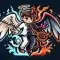 Angel Demon Fight