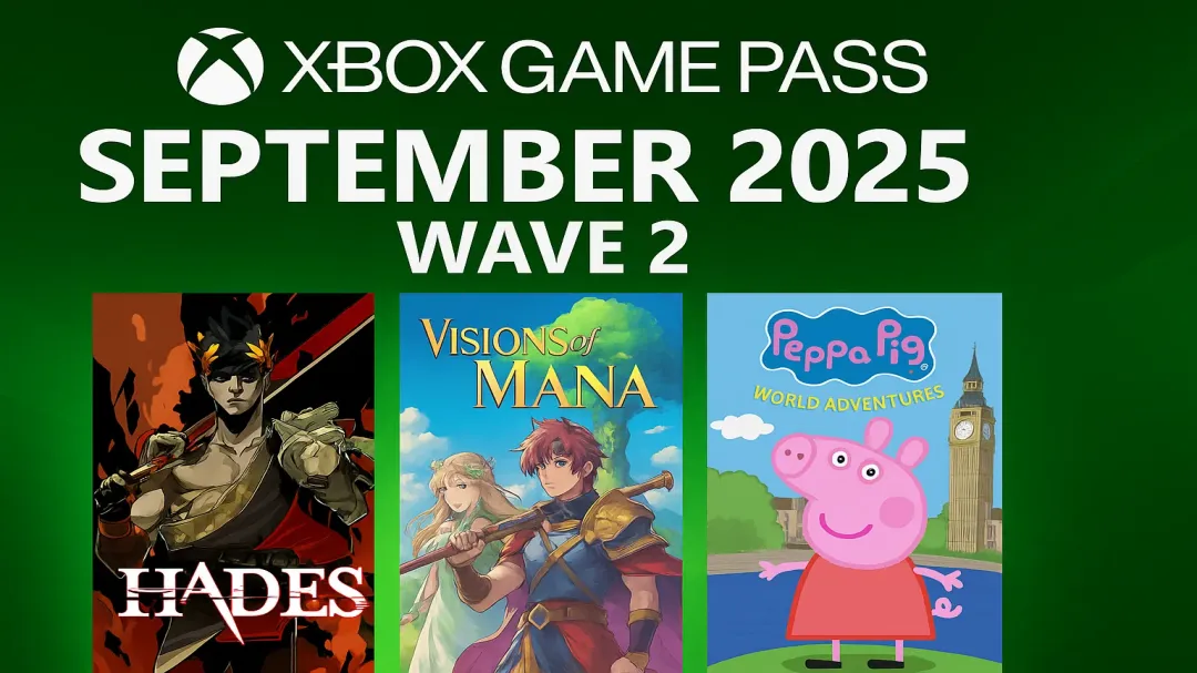 Xbox Game Pass September 2025 Wave 2: Hades & More Join the Lineup